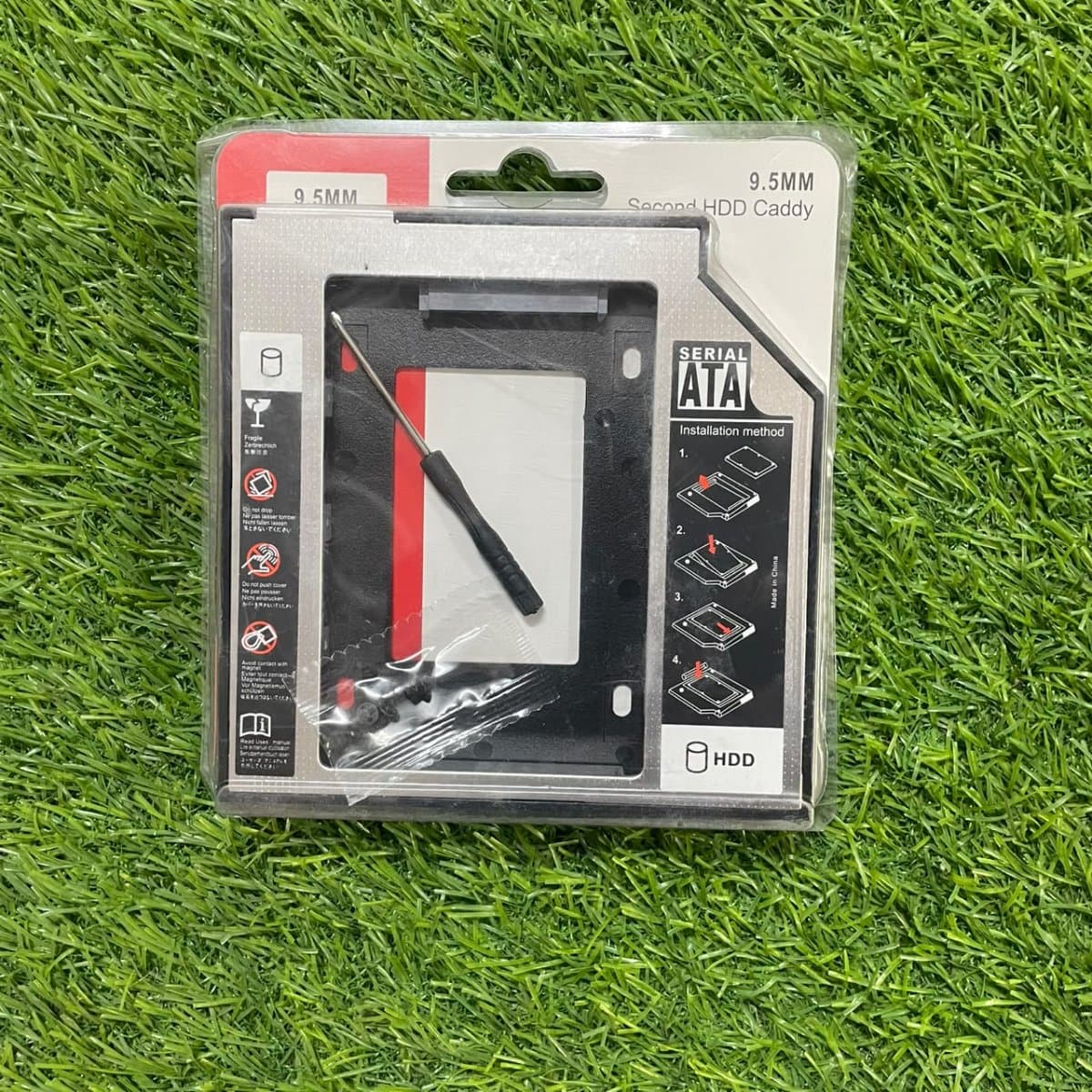 9.5mm SATA Second HDD Caddy (Optical Bay Adapter)