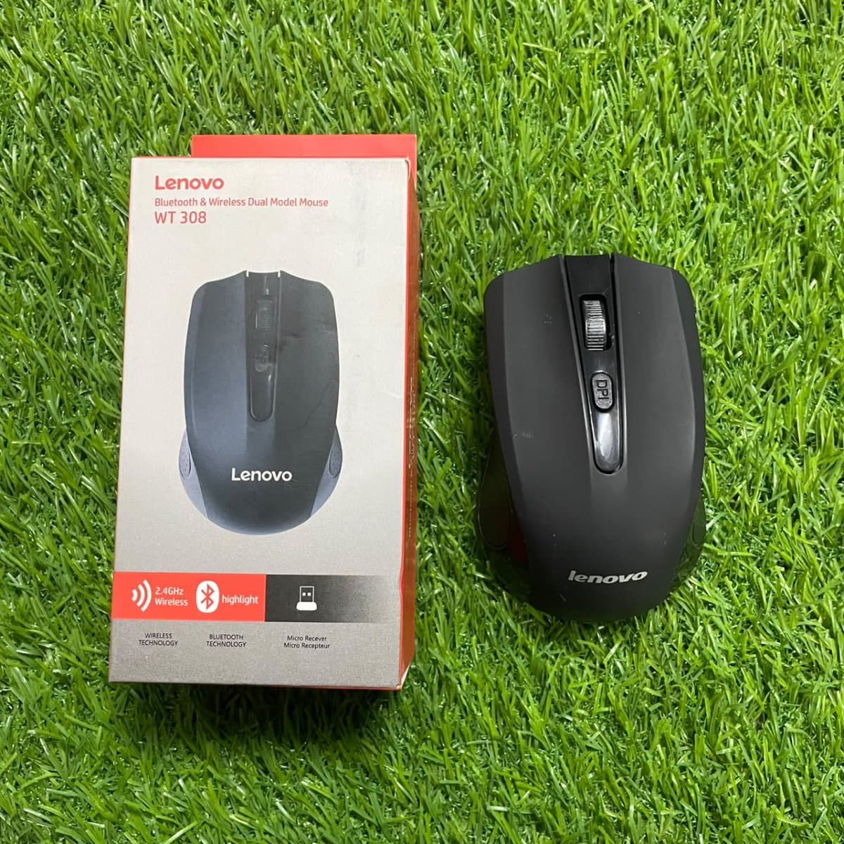 Lenovo WT308 Bluetooth & Wireless Dual Mode Mouse